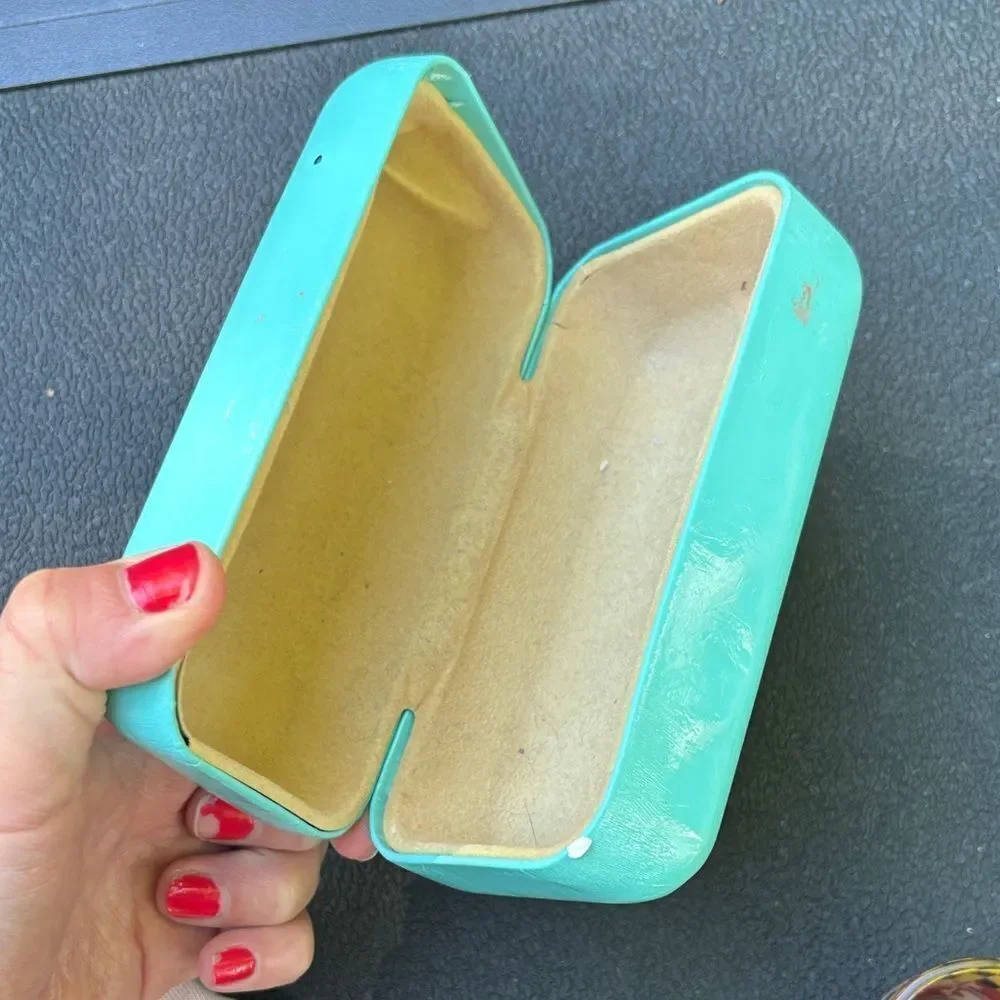 Tiffany & Co. Turquoise Eyeglass Case